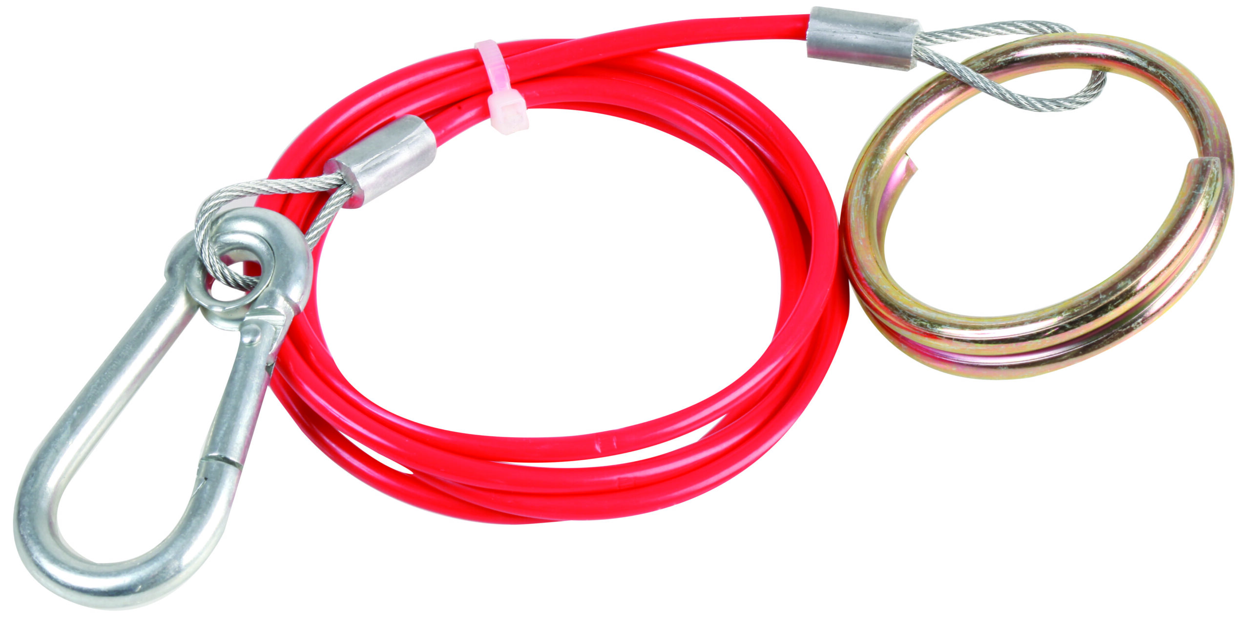 TRAILER RING STYLE BREAKAWAY CABLE QUICK RELEASE HEAVY DUTY BRAKED