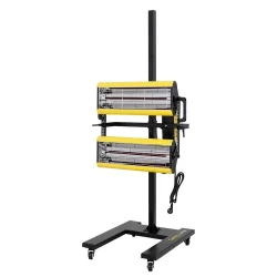 2600W Infrared Paint Curing Lamp Timer And Heat Control